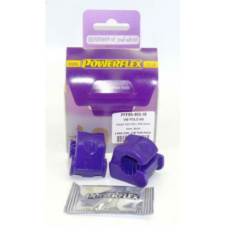 Volkswagen POLO MODELS Powerflex Front Anti Roll Bar Bush 18mm - 18mm