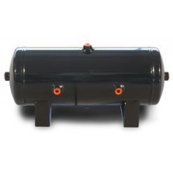 2 Gal Air Tank- 6" x 17" with (4) 1/4" & (2) 3/8" Ports