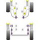 Ford Fiesta Mk3 (1989-1996) inc RS Turbo/ XR2i and RS1800 16V Powerflex Rear Anti Roll Bar Mounting Bush 20mm - 20mm