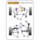 Ford Focus Mk1 inc ST and RS (up to 2006) & Estate Powerflex Rear Anti Roll Bar Mounting Bush 18mm - 18mm