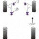 Nissan Elgrand E51 (2002 - 2010) Powerflex Front Arm Front Bush