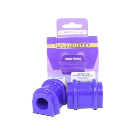 Peugeot 106 & 106 GTi/Rallye Powerflex Anti Roll Bar Bush 20mm - 20mm