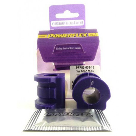 Skoda Fabia (2000-2007) Powerflex Front Anti Roll Bar Bush 18mm - 17.5mm
