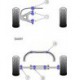 Smart ForTwo/ City-Coupe and Roadster inc Brabus (1998-2007) Powerflex Rear Link Arm Bush Inner