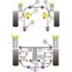 Subaru Forester SF (1997 - 2002) Powerflex Rear Anti Roll Bar To Chassis Bush 17mm - 17mm