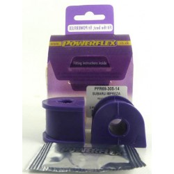 Subaru Impreza Turbo/ WRX & Sti (GD/GG 00 to 07) Powerflex Rear Anti Roll Bar To Chassis Bush 14mm - 14mm