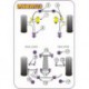 Subaru Legacy BE & BH 98 to 04 Powerflex Rear Anti Roll Bar To Chassis Bush 20mm - 20mm