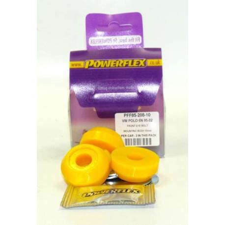 Volkswagen POLO MODELS Powerflex Front Eye Bolt Mounting Bush 10mm (M8 nut) - 10mm PFF85-208-10