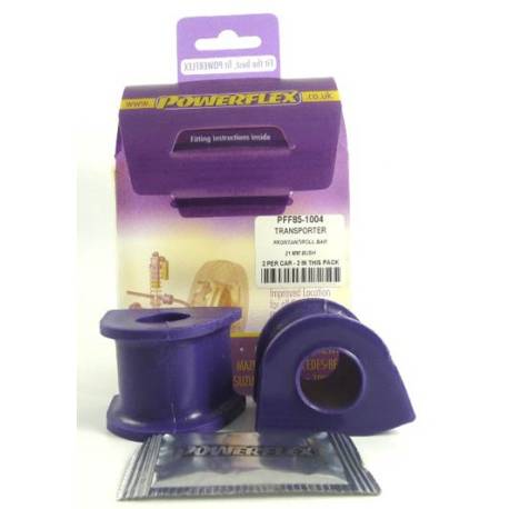 Volkswagen T25/T3 Type 2 All Models (1979 - 1992) Powerflex Front Anti Roll Bar To Chassis Bush 21mm - 21mm PFF85-1004