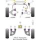 Volkswagen T25/T3 Type 2 All Models (1979 - 1992) Powerflex Front Anti Roll Bar To Chassis Bush 21mm - 21mm