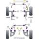 Volkswagen T4 Transporter (1990 - 2003) Powerflex Rear Anti Roll Bar Bush 28mm - 28mm