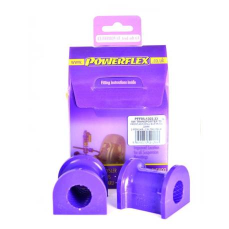 Volkswagen T5 Transporter (2003 -) Powerflex Front Anti Roll Bar Bush 22mm - 22mm PFF85-1303-22