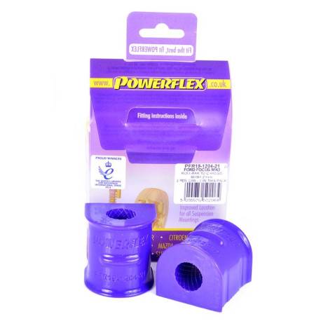 Volvo C30 (2006 onwards) Powerflex Front Anti Roll Bar To Chassis Bush 21mm - 21mm PFR19-1204-21