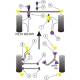 Volvo S60 AWD 2002 Powerflex Front Arm Rear Bush PFF88-600