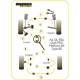 Audi A4 / S4 / RS4 (B5) 1995 - 2001 Powerflex Rear Upper Arm Outer Bush PFR3-208BLK