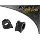 Audi Coupe Quattro (1985-1996) Quattro (1980-1991) Quattro Sport Powerflex Front Anti Roll Bar Mount 25mm PFR3-1011-25BLK
