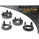 BMW E90/ E91/ E92 & E93 3 Series (2005-2013) Powerflex Rear Subframe Rear Mounting Insert PFR5-423BLK