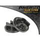 CADILLAC BLS (2005 - 2010) Powerflex Rear Lower Engine Mount Insert (Round Centre) PFF80-1221BLK