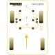 Fiat Coupe (1993-2000)/ Brava/ Bravo/ Marea (1995-2001) Powerflex Front Anti Roll Bar To Chassis Bush 23mm PFF16-304-23BLK