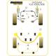Jaguar (Daimler) XJ6/ XJ6R - X300 & X306 (1994-1997) Powerflex Rear Anti Roll Bar Link Rubbers
