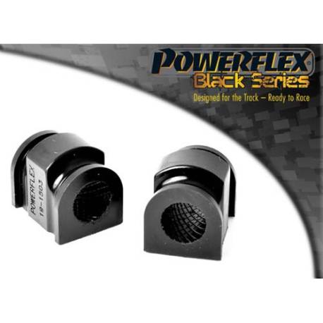 Mazda Mazda2 DE (2007-) Powerflex Front Anti Roll Bar To Chassis Bush 22mm - 22mm PFF19-1503-22BLK
