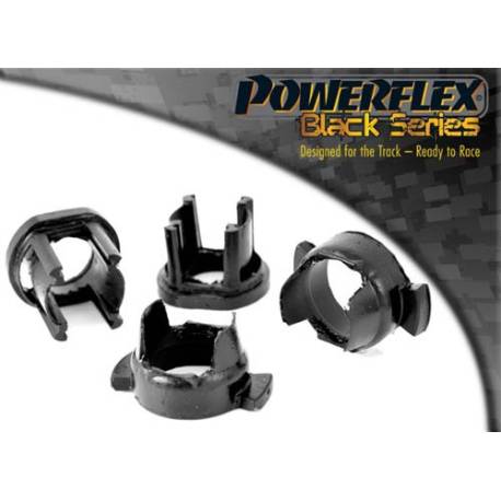 Peugeot 206 Powerflex Rear Beam Rear Bush Insert PFR50-413BLK