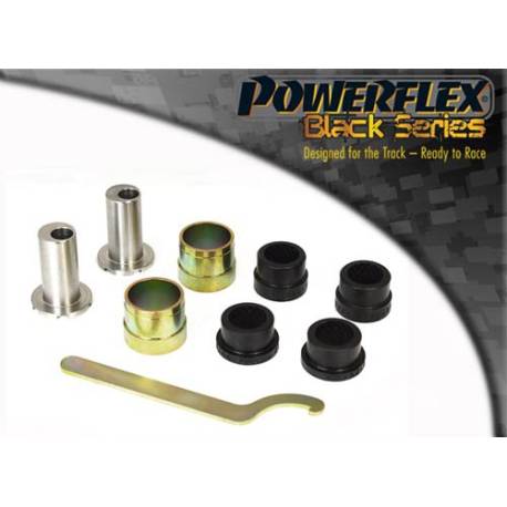 Renault Megane II inc RS 225/ R26 and Cup (2002 - 2008) Powerflex Front Arm Front Bush Camber Adjustable PFF60-501GBLK
