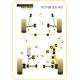 Rover 200 Series (Old Shape) 400 Series (Old Shape) Powerflex Front Roll Bar Links PFF63-403BLK