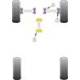AUTOBIANCHI A112 (1969 - 1986) Inc ABARTH Powerflex Front Track Control Arm Outer Bush PFF4-201