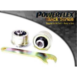 Subaru Impreza, WRX & STi/ (GH 10/07-12/10/ GR 02/08-12/10) Anti Lift, Caster ADJUSTABLE Front Arm Rear Bush PFF69-502GBLK
