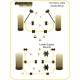 Toyota MR2 SW20 (1989 - 1999) Powerflex Front Anti Roll Bar Bush 18.5mm - 18.5mm PFF76-503-18.5BLK