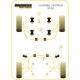 Vauxhall / Opel Vectra (1997 - 2002)/ Vectra B (1997 - 2002) Powerflex Front Lower Wishbone Front Bush PFF80-501BLK