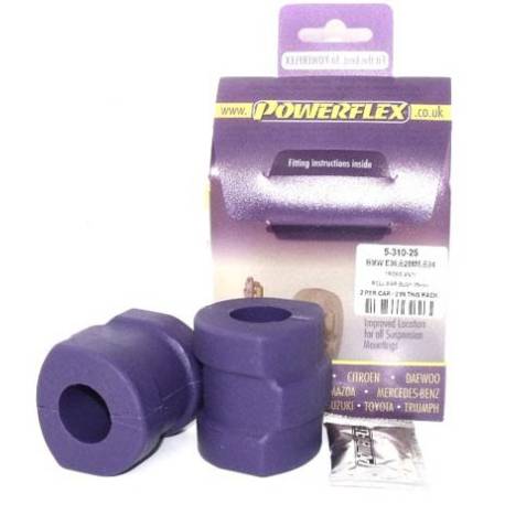 BMW E36 3 Series Compact Powerflex Front Anti Roll Bar Mounting 25mm - 25mm PFF5-310-25