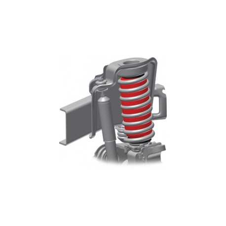 Dodge Nitro 2&4 2007-2011 Rear Air Lift 1000 Kit