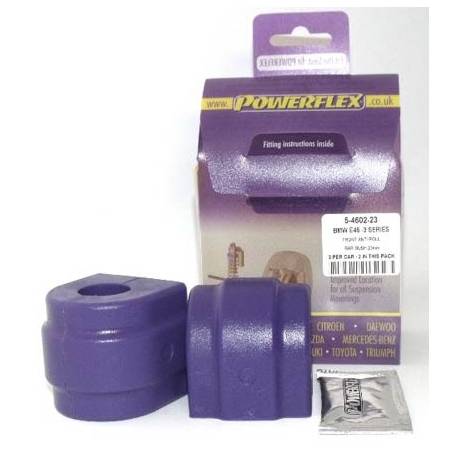 BMW E46 3 SERIES (1999 - 2006) Powerflex Front Anti Roll Bar Bush 23mm - 23mm PFF5-4602-23