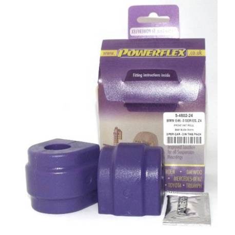 BMW E46 3 SERIES (1999 - 2006) Powerflex Front Anti Roll Bar Bush 24mm - 24mm PFF5-4602-24