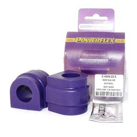 BMW E53 X5 (1999-2006) Powerflex Rear Anti Roll Bar Mounting Bush  23.5mm - 23.5mm PFR5-4609-23.5