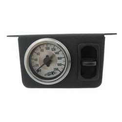 Single Needle Gauge Panel with one paddle switch- 200 PSI