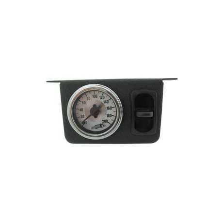 Single Needle Gauge Panel with one paddle switch- 200 PSI