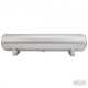 4 Gal Alum Air Tank - (2) 1/4", (2) 3/8" end ports, & 1/4" drain port - 30" L x 6" D
