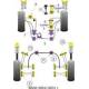 BMW Mini Generation 1 (R50/52/53) (2000-2006) Powerflex Engine Support Bracket Small Mount