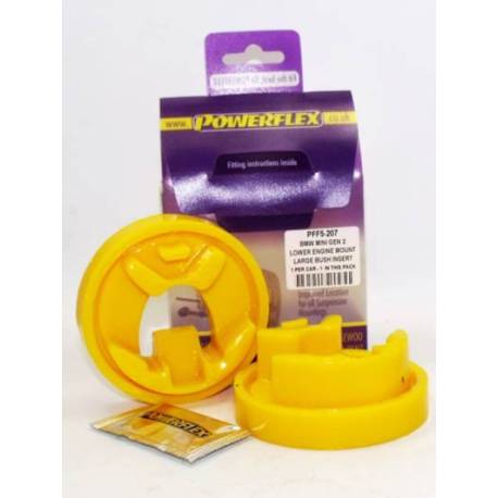 BMW Mini Generation 2 (R55/56/57) (2006-2013) Powerflex Lower Engine Mount Large Bush Insert PFF5-207