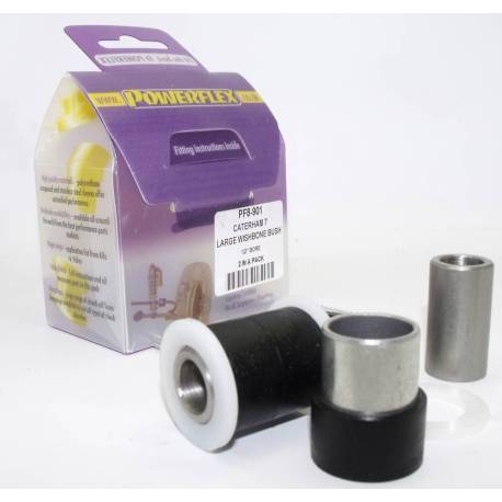 Caterham 7 CSR (Independant Rear Suspension) Powerflex Large Lower Wishbone Bush 1/2" Bore - 1/2 bore" PF8-901