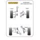 Caterham 7 CSR (Independant Rear Suspension) Powerflex Rear Inner Upper Wishbone Bush