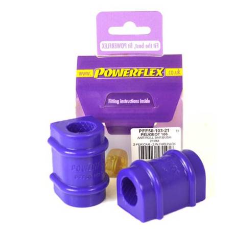 Citroen AX Mk1 & 2 Powerflex Anti Roll Bar Bush 21mm - 21mm PFF50-103-21