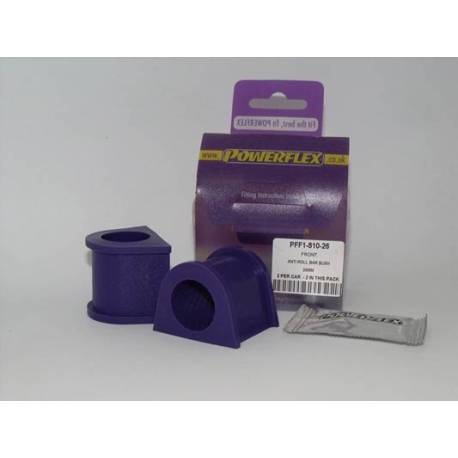 Alfa Romeo 147 (00-10)/ 156 (97-07)/ GT (03-10) Powerflex Front Anti Roll Bar Bush 26mm - 26mm