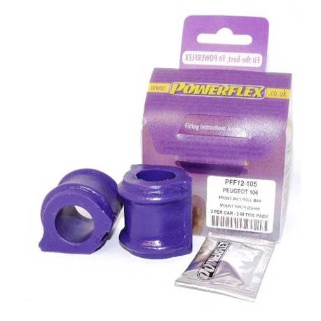 Citroen Saxo (inc VTS) Powerflex Front Anti Roll Bar Mount (Inner) 22mm - 22mm PFF12-105