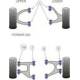 Ferrari 355 (1994-1999) Powerflex Rear Lower Wishbone Inner Bush PFR17-208