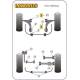 Fiat Croma (2005 - 2011) Powerflex Front Lower Engine Mount Insert PFF80-1220