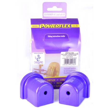 Fiat Uno inc Turbo Powerflex Front Wishbone Rear Inner Bush PFF16-103